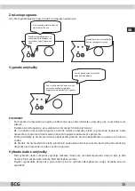 Предварительный просмотр 35 страницы ECG EDF 6013 WA+ Instruction Manual