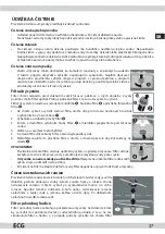 Предварительный просмотр 37 страницы ECG EDF 6013 WA+ Instruction Manual