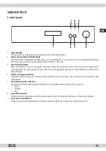 Предварительный просмотр 45 страницы ECG EDF 6013 WA+ Instruction Manual