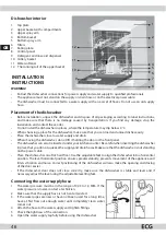 Предварительный просмотр 46 страницы ECG EDF 6013 WA+ Instruction Manual