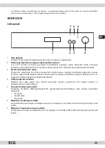 Предварительный просмотр 65 страницы ECG EDF 6013 WA+ Instruction Manual