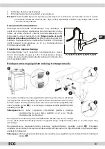 Предварительный просмотр 67 страницы ECG EDF 6013 WA+ Instruction Manual