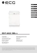 ECG EDF 6023 WA Series Instruction Manual preview