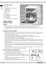 Preview for 6 page of ECG EDF 6023 WA Series Instruction Manual