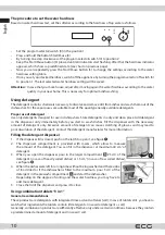 Preview for 10 page of ECG EDF 6023 WA Series Instruction Manual