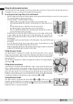 Preview for 12 page of ECG EDF 6023 WA Series Instruction Manual