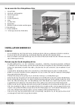 Предварительный просмотр 25 страницы ECG EDF 6023 WA Series Instruction Manual