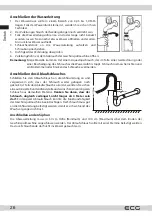 Предварительный просмотр 26 страницы ECG EDF 6023 WA Series Instruction Manual