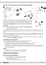 Предварительный просмотр 27 страницы ECG EDF 6023 WA Series Instruction Manual