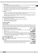 Preview for 11 page of ECG EDF 6023 WA++ Instruction Manual