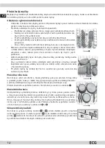 Preview for 12 page of ECG EDF 6023 WA++ Instruction Manual