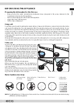 Preview for 9 page of ECG EDF 6023 WE Instruction Manual