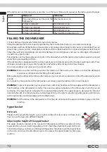 Preview for 12 page of ECG EDF 6023 WE Instruction Manual