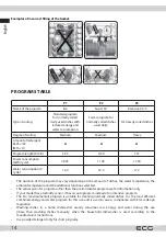 Preview for 14 page of ECG EDF 6023 WE Instruction Manual