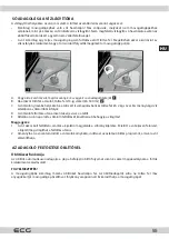 Предварительный просмотр 55 страницы ECG EDF 6026 QXA++ Instruction Manual