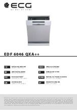 Предварительный просмотр 1 страницы ECG EDF 6046 QXA++ Instruction Manual