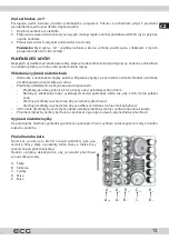 Предварительный просмотр 13 страницы ECG EDF 6046 QXA++ Instruction Manual