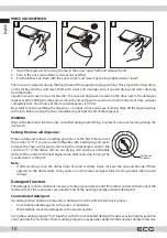 Preview for 10 page of ECG EDF 6066 QXD Instruction Manual