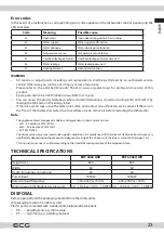 Preview for 23 page of ECG EDF 6066 QXD Instruction Manual