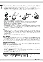 Preview for 12 page of ECG EDI 100363 BlackLine Instruction Manual