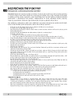 Preview for 4 page of ECG EDS 6006 QXA++ Instruction Manual