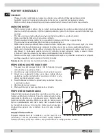 Preview for 6 page of ECG EDS 6006 QXA++ Instruction Manual