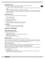 Preview for 7 page of ECG EDS 6006 QXA++ Instruction Manual