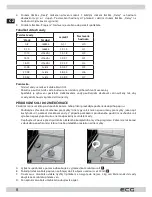 Preview for 8 page of ECG EDS 6006 QXA++ Instruction Manual