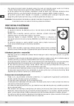 Предварительный просмотр 18 страницы ECG EFP 11420 WA+ Instruction Manual