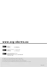 Предварительный просмотр 44 страницы ECG EFP 11420 WA+ Instruction Manual