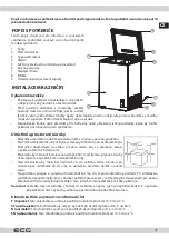 Предварительный просмотр 7 страницы ECG EFP 11420 WF Instruction Manual