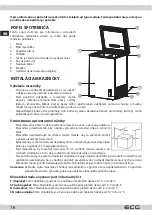 Preview for 16 page of ECG EFP 11420 WF Instruction Manual