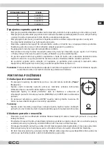 Предварительный просмотр 17 страницы ECG EFP 11420 WF Instruction Manual