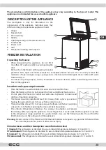 Предварительный просмотр 35 страницы ECG EFP 11420 WF Instruction Manual