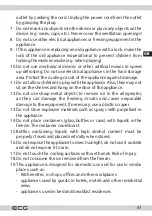 Preview for 41 page of ECG EFT 11423 WE Instruction Manual