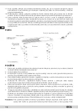 Предварительный просмотр 10 страницы ECG EG 130 Instruction Manual