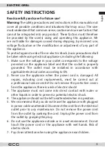 Preview for 3 page of ECG EG 2011 Dual XL Instruction Manual