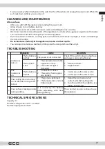 Предварительный просмотр 7 страницы ECG EH 1886 Double Instruction Manual