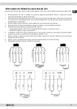 Preview for 7 page of ECG EHC 6006 Instruction Manual