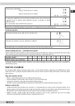 Preview for 13 page of ECG EHI 7125 Instruction Manual