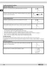 Предварительный просмотр 26 страницы ECG EHI 7125 Instruction Manual