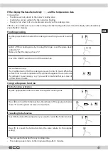 Предварительный просмотр 41 страницы ECG EHI 7125 Instruction Manual