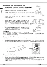 Предварительный просмотр 22 страницы ECG ERB 21420 W Instruction Manual