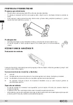 Предварительный просмотр 42 страницы ECG ERB 21420 W Instruction Manual