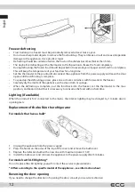 Preview for 12 page of ECG ERB 21500 WF Instruction Manual