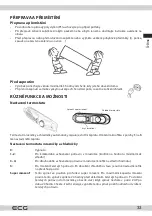 Preview for 33 page of ECG ERB 21500 WF Instruction Manual