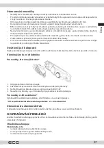 Preview for 37 page of ECG ERB 21500 WF Instruction Manual