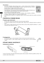 Preview for 44 page of ECG ERB 21500 WF Instruction Manual