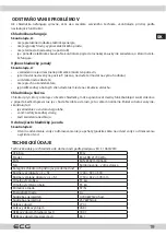 Предварительный просмотр 19 страницы ECG ERB 21700 WA+ Instruction Manual