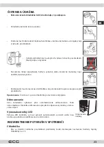 Предварительный просмотр 23 страницы ECG ERB 21860 NWA++ Instruction Manual